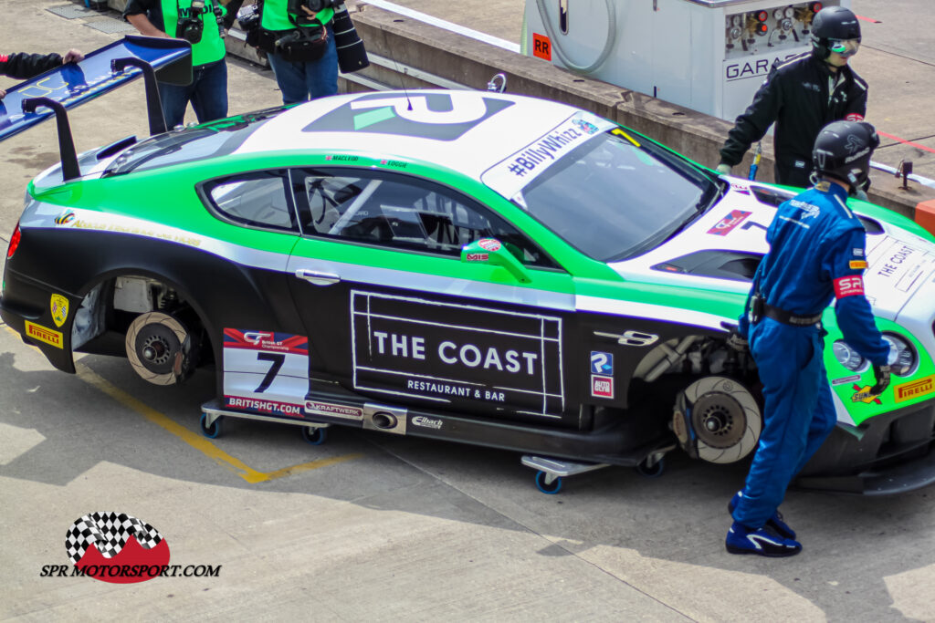 Team Parker Racing , Bentley Continental GT3.