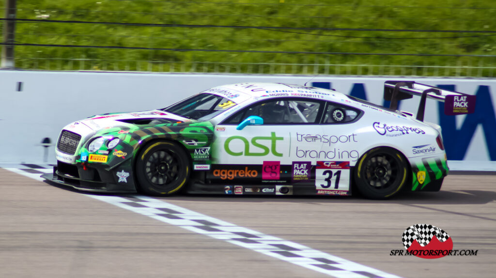 Team Parker Racing,  Bentley Continental GT3.