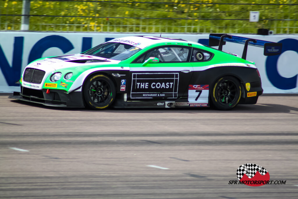 Team Parker Racing,  Bentley Continental GT3.