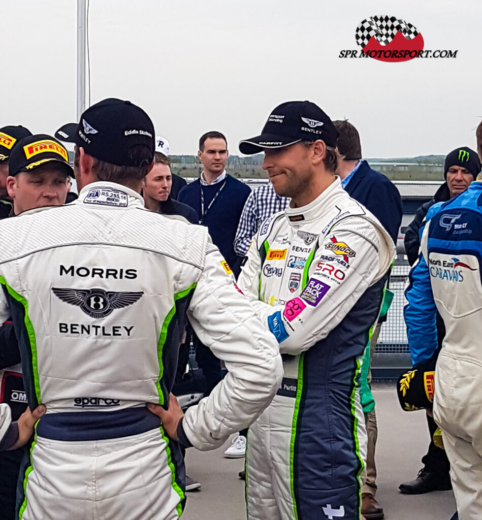 Seb Morris / Rick Parfitt Jr, Team Parker Racing, Bentley Continental GT3, #31.