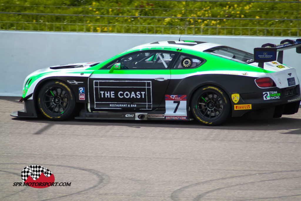 Team Parker Racing,  Bentley Continental GT3.