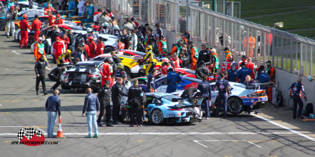 Silverstone WSC 2015, Rear of the Grid.