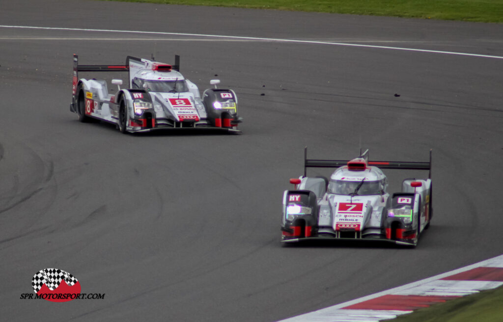 Audi Sport Team Joest, Audi R18 E-Tron Quattro.