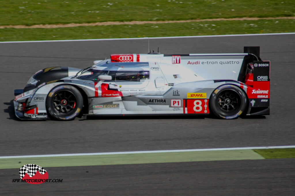 Audi Sport Team Joest, Audi R18 E-Tron Quattro.