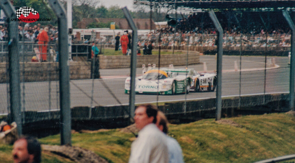 Brun Motorsport, Porsche 962C (2) / TWR, Silk Cut Jaguar XJR-8 LM (6).