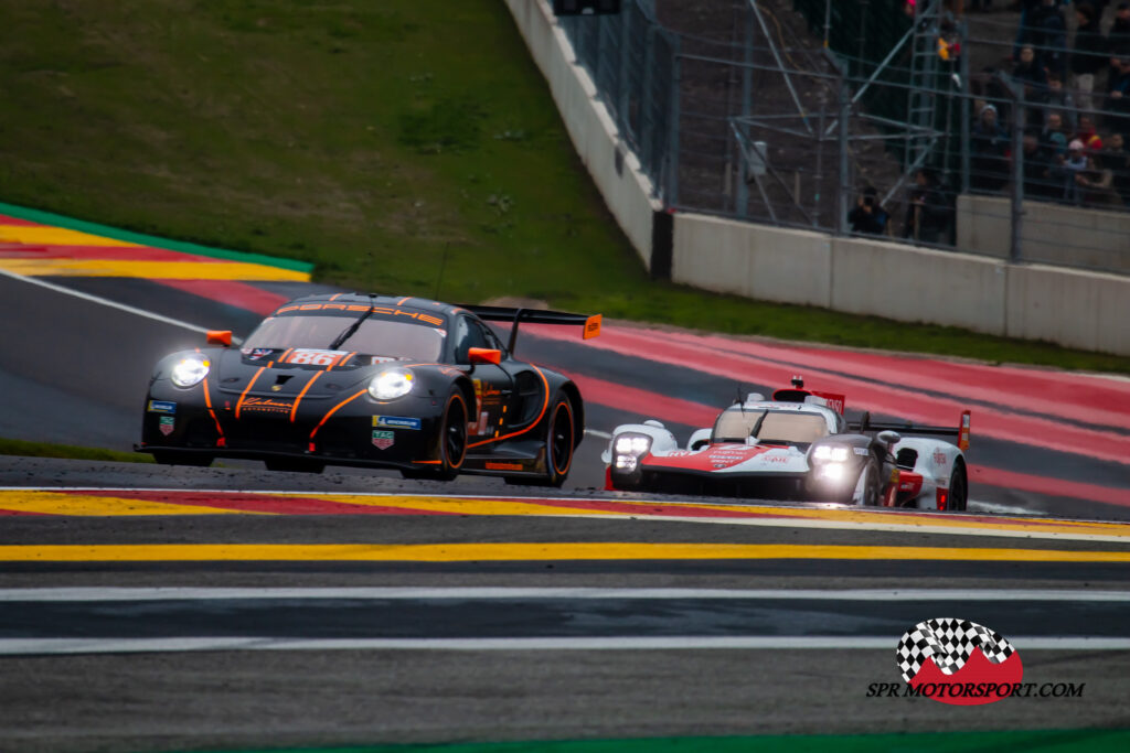 GR Racing, Porsche 911 RSR-19 (86) / Toyota Gazoo Racing, Toyota GR010 Hybrid (8).