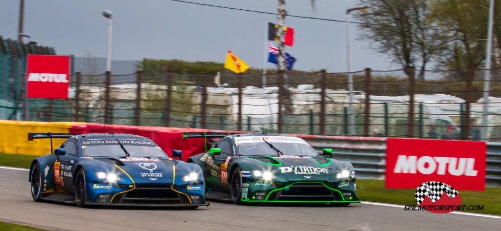 Northwest AMR, Aston Martin Vantage AMR (98) / D&#039;Station Racing, Aston Martin Vantage AMR (777).