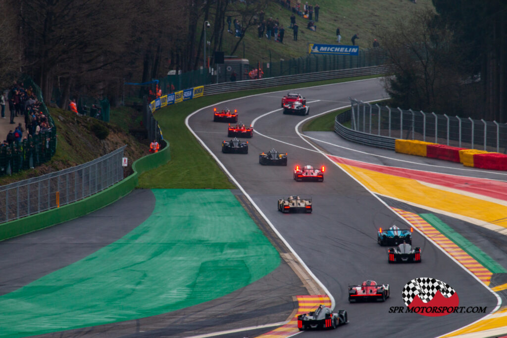 WEC Spa 2023, Through Raidillon.