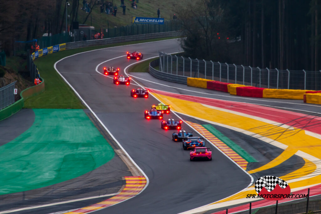 WEC Spa 2023, Through Raidillon.