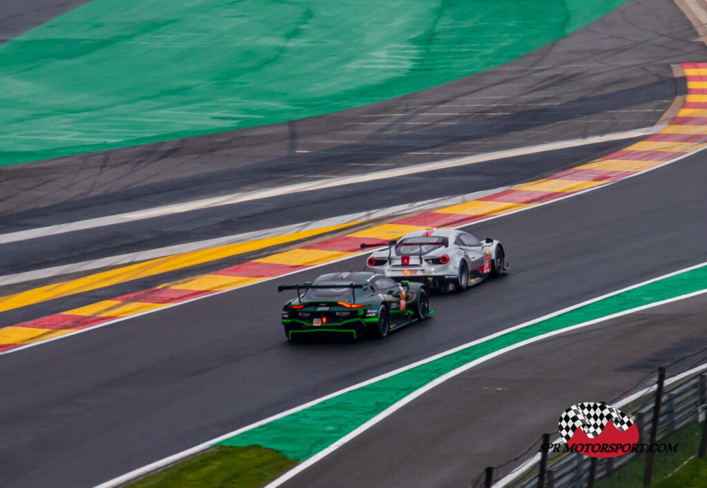 D&#039;Station Racing, Aston Martin Vantage AMR (777) / AF Corse, Ferrari 488 GTE Evo (54).