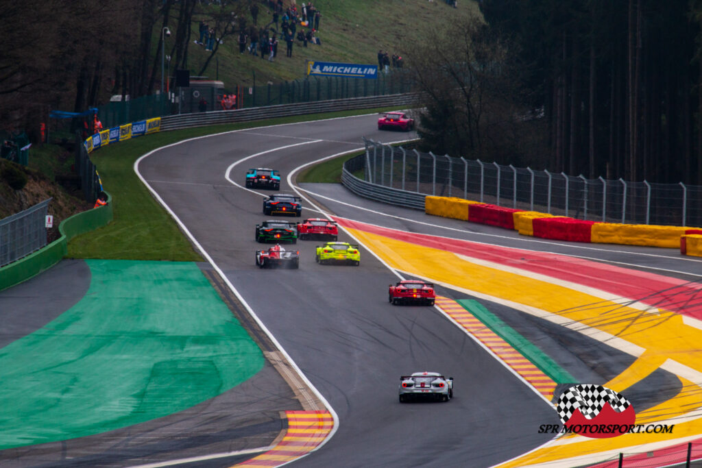 WEC Spa 2023, Through Raidillon.