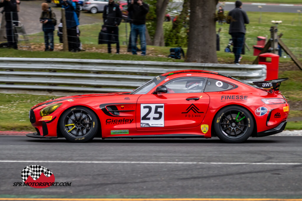 Car Gods with Ciceley Motorsport, Mercedes-AMG GT4.