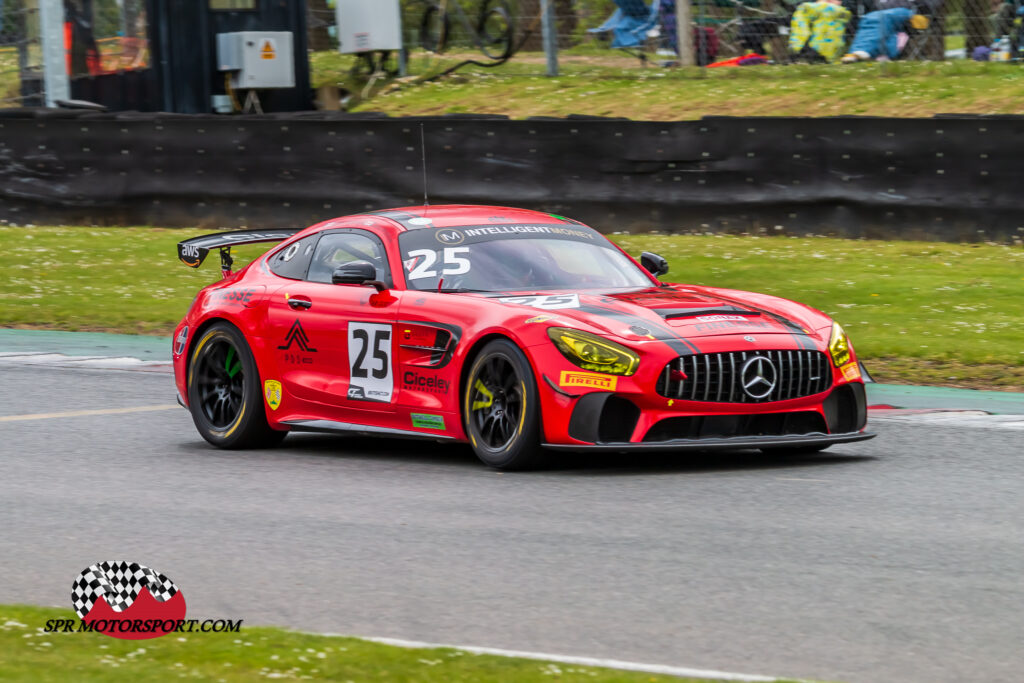 Car Gods with Ciceley Motorsport, Mercedes-AMG GT4.