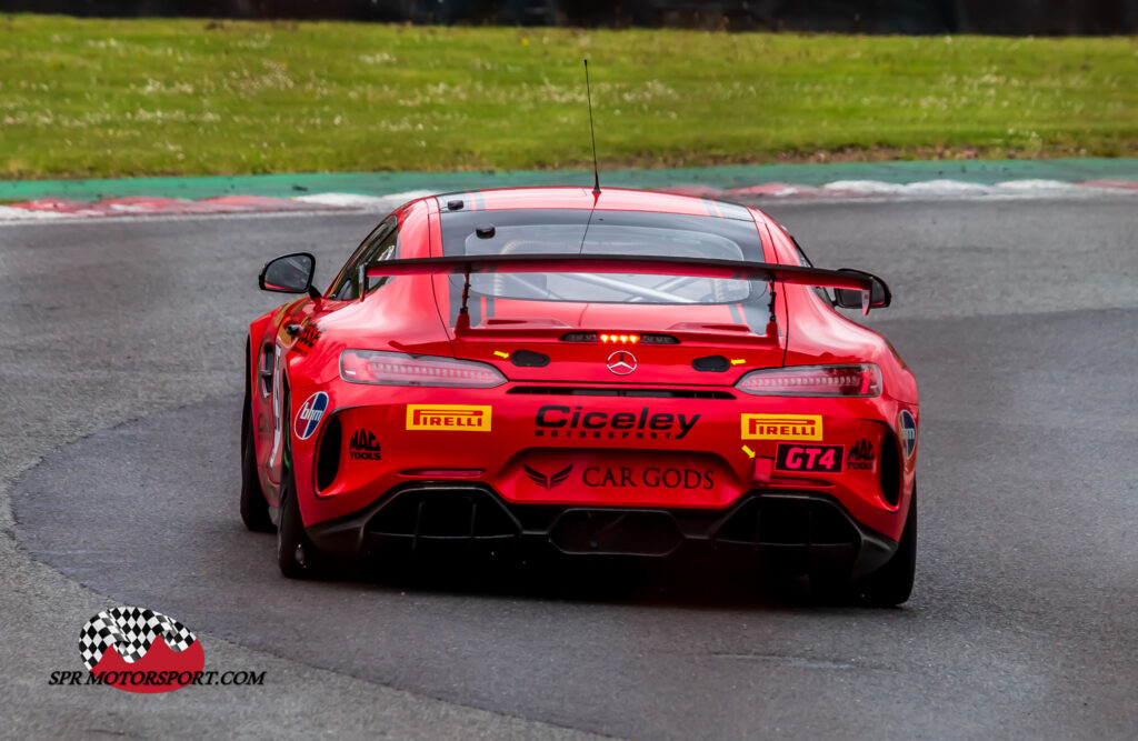 Car Gods with Ciceley Motorsport, Mercedes-AMG GT4.