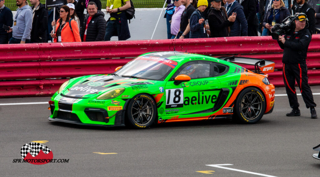 Team Parker Racing, Porsche 718 Cayman GT4 RS CS.