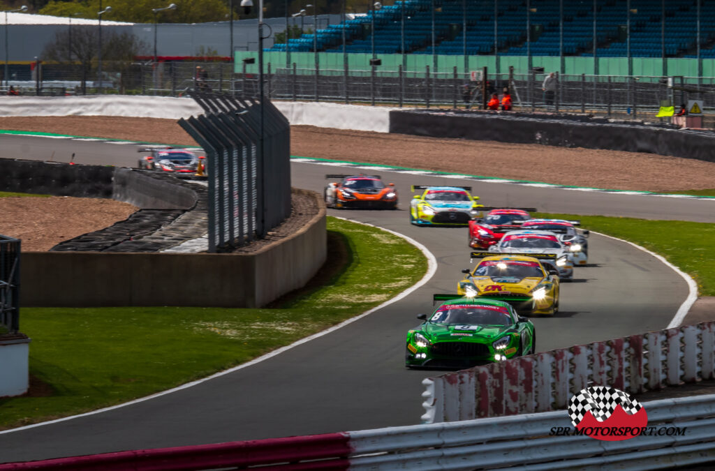 British GT Silverstone 500 2023 Pit Stops.