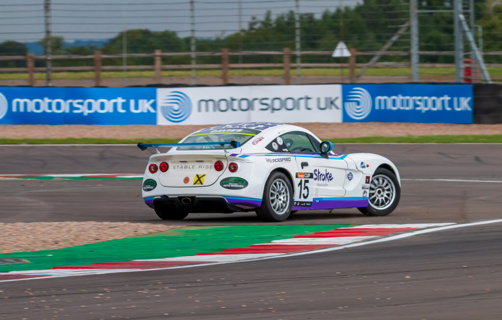 Steve Davies Racing, Ginetta G40 Cup, Donington 2021.