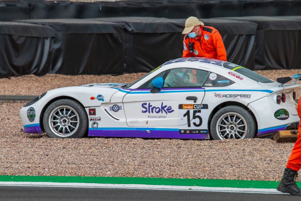 Steve Davies Racing, Ginetta G40 Cup, Donington 2021.