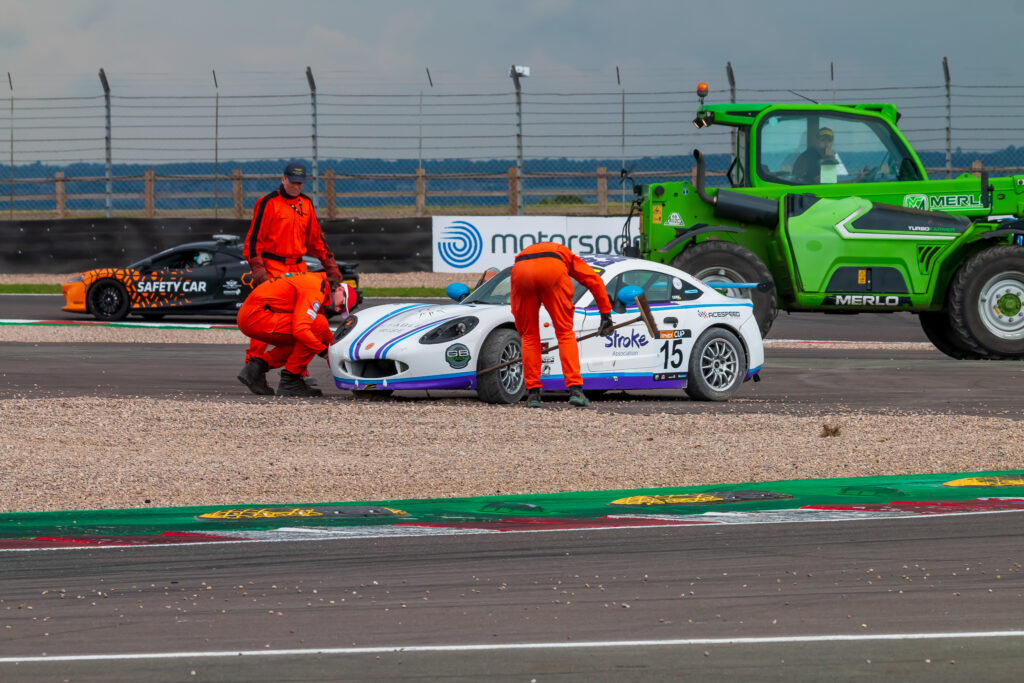 Steve Davies Racing, Ginetta G40 Cup, Donington 2021.