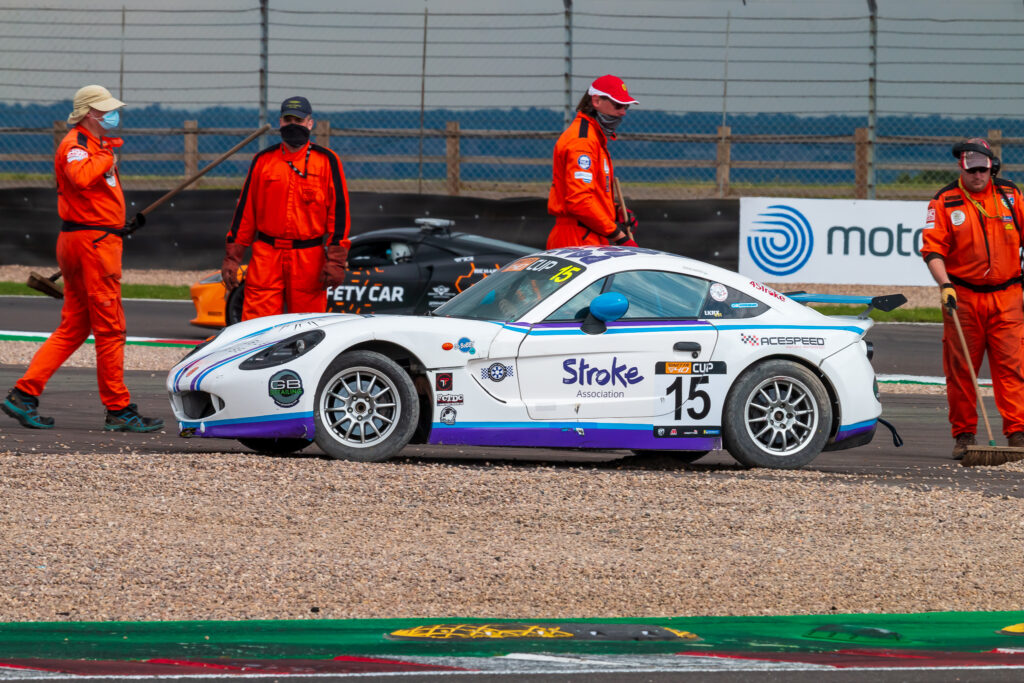 Steve Davies Racing, Ginetta G40 Cup, Donington 2021.