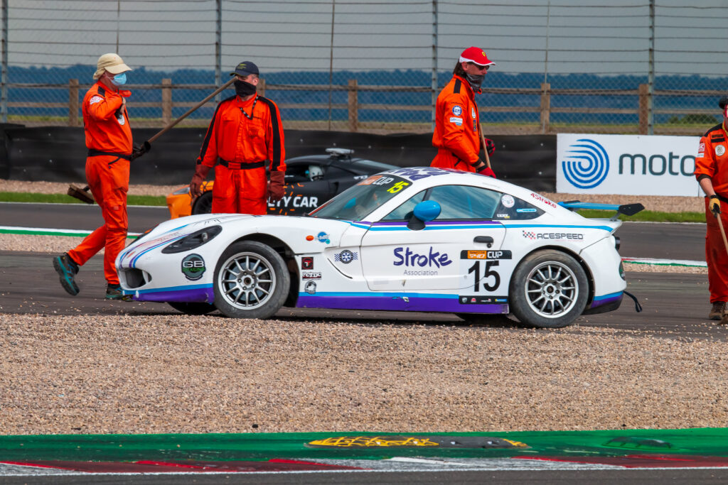 Steve Davies Racing, Ginetta G40 Cup, Donington 2021.