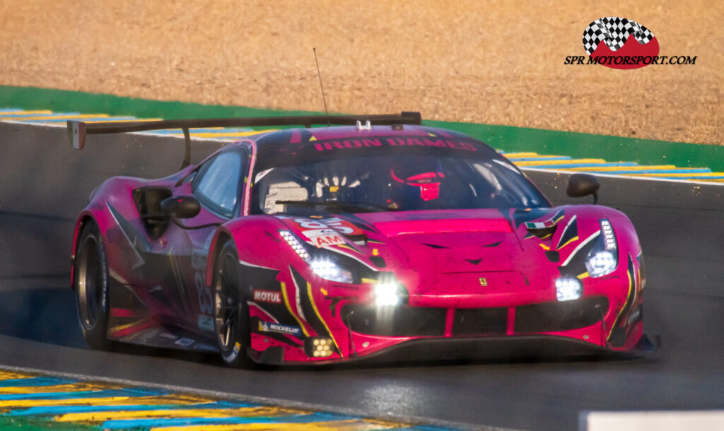 Iron Dames, Ferrari 488 GTE Evo.