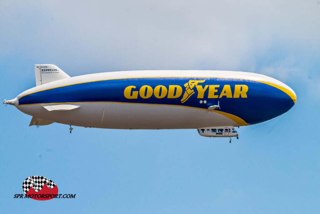 Le Mans 2022. Goodyear Blimp.