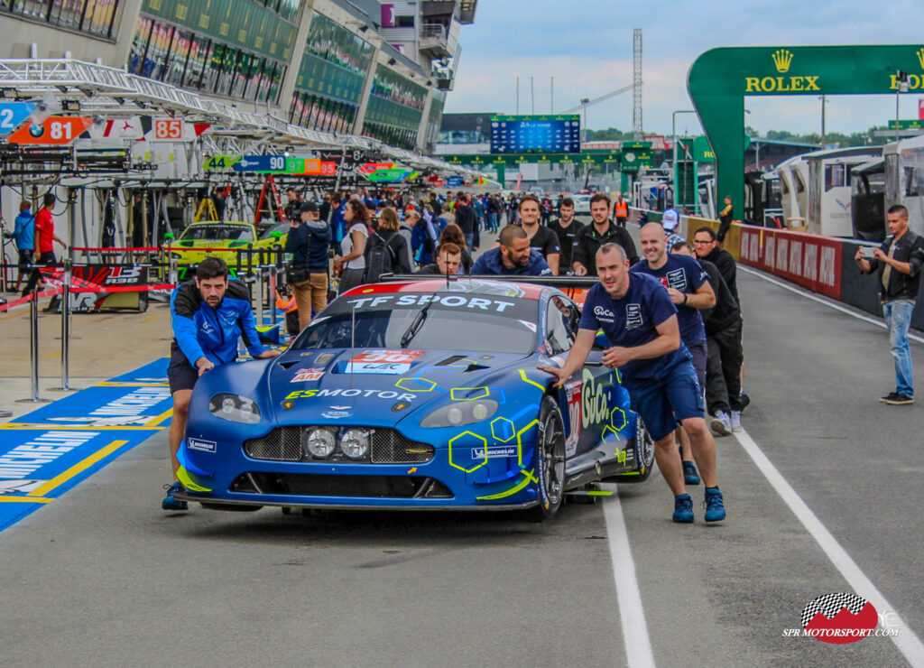 TF Sport, Aston Martin V8 Vantage GTE.