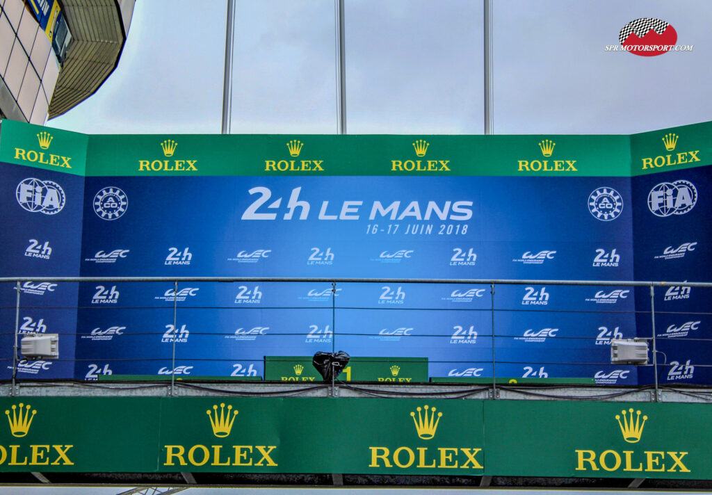 Le Mans 24 2018. The Podium.