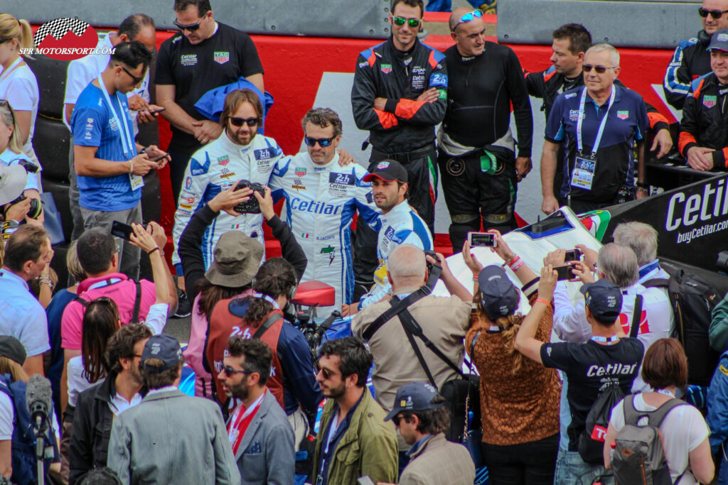 Giorgio Sernagiotto / Roberto Lacorte / Luiz Felipe Nasr, Cetilar Villorba Corse, Dallara P217 Gibson, #47.