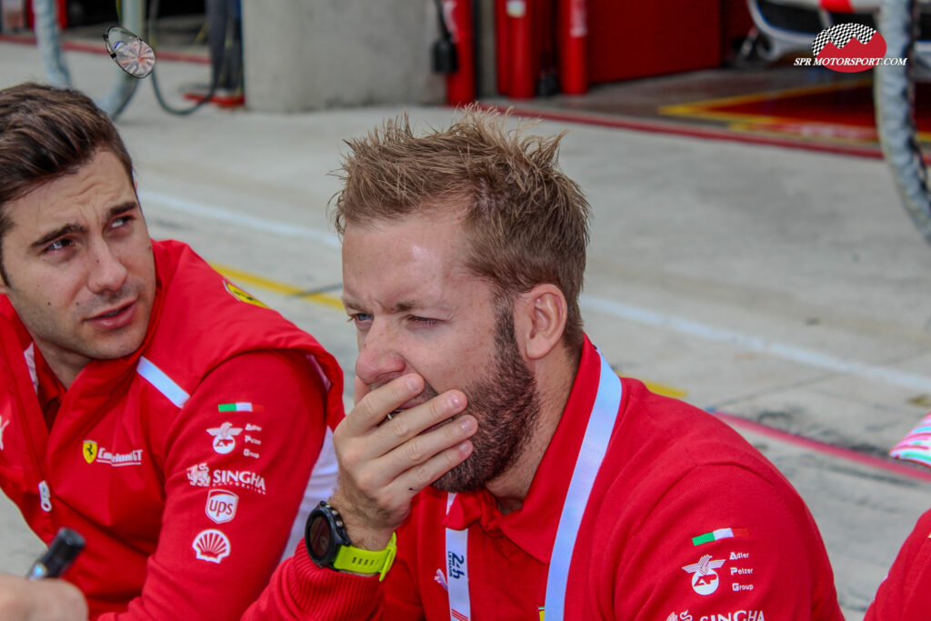 Miguel Molina / Sam Bird, AF Corse, Ferrari 488 GTE Evo, #71.