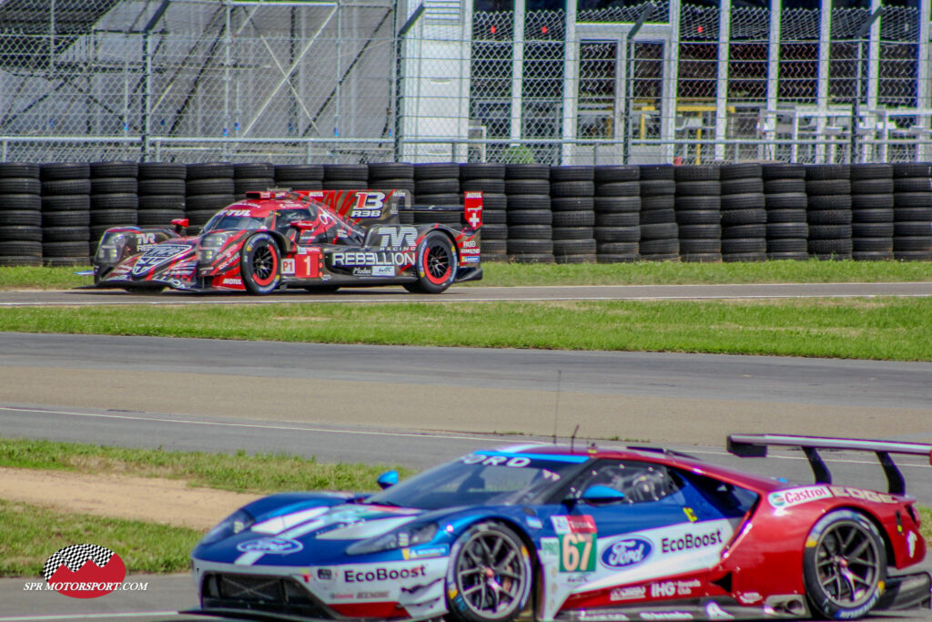 Ford Chip Ganassi Team UK, Ford GT LM GTE (67) / Rebellion Racing, Rebellion R13 Gibson (1).