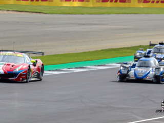 AF Corse, Ferrari 488 GTE Evo (71) / High Class Racing, Oreca 07 Gibson (33) / Jota, Oreca 07 Gibson (38).