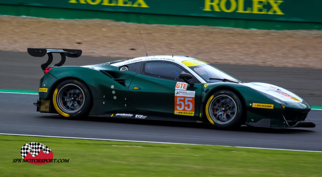 Spirit of Race, Ferrari 488 GTE Evo.