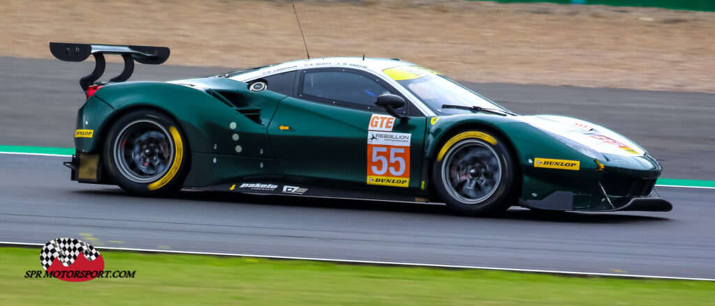 Spirit of Race, Ferrari 488 GTE Evo.