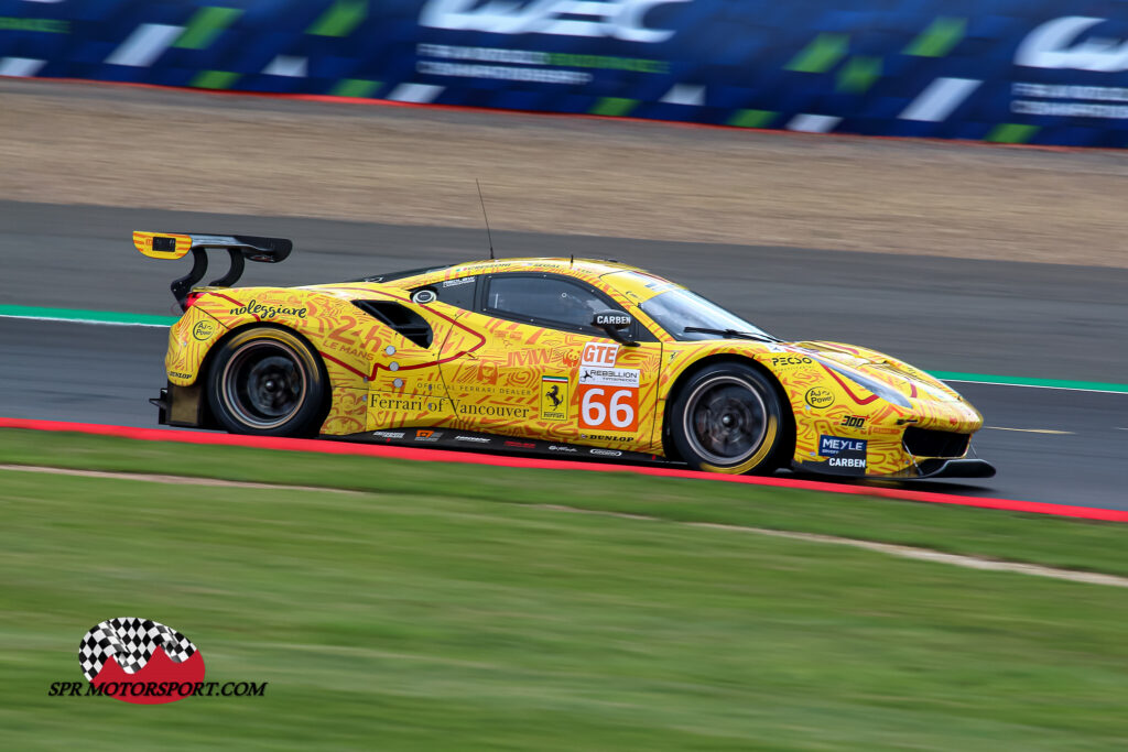 JMW Motorsport, Ferrari 488 GTE Evo.