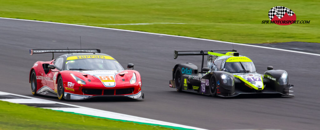 Luzich Racing, Ferrari 488 GTE Evo (51) / M Racing, Norma M30 Nissan (19).