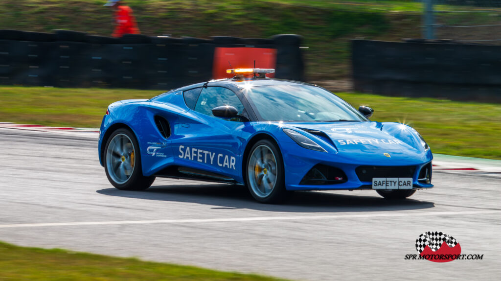 British GT Lotus Safety Car.