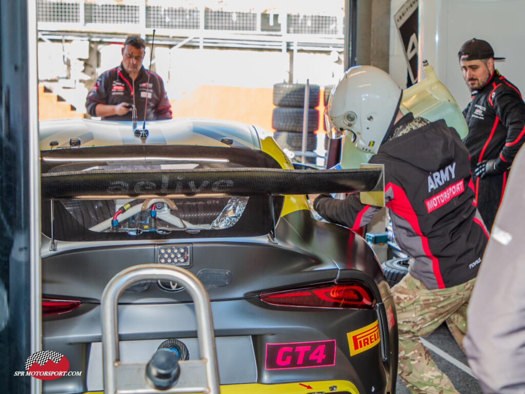 Toyota Gazoo Racing UK, Toyota GR Supra GT4 Evo.