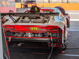 J and S Racing, Audi R8 LMS GT3 Evo II.