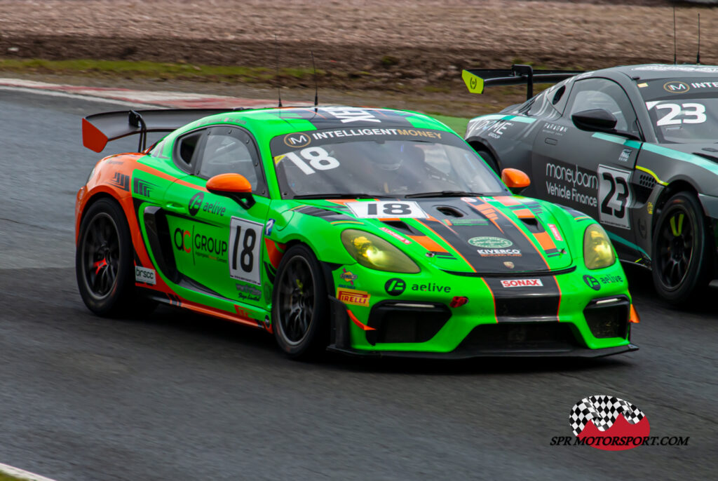 Team Parker Racing, Porsche 718 Cayman GT4 RS CS.