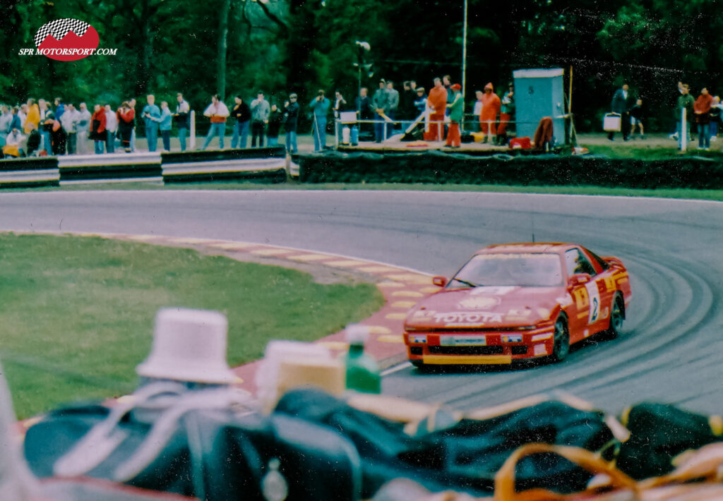 Vic Lee, Shell/Toyota/MIL Motorsport, Toyota Supra Turbo MA70.