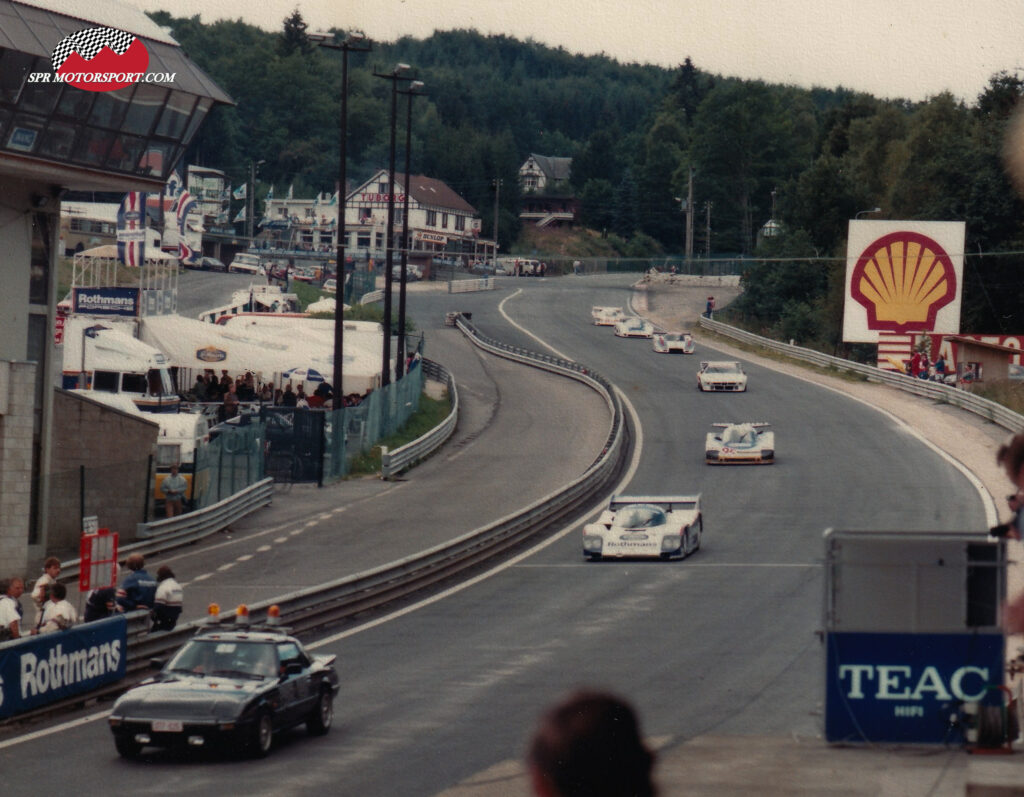 Rothmans Porsche, Porsche 962C (2) /  Paec Lacaud Dominique, Sauber SHS C6 82-C6-02/BMW (95).