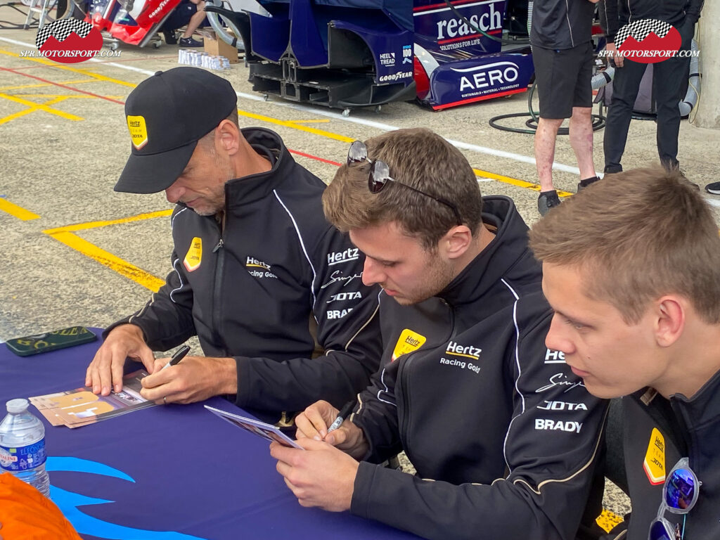 Jenson Button / Phil Hanson / Oliver Rasmussen / Hertz Team Jota, Porsche 963 #38.