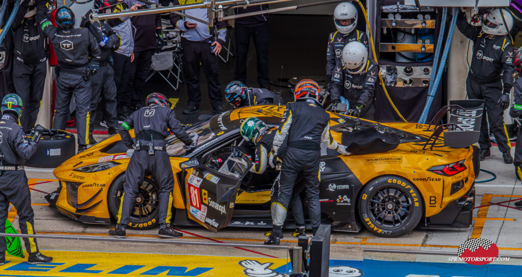 Tom Van Rompuy, (Out) / Charlie Eastwood, (In) / TF Sport, Corvette Z06 LMGT3.R.