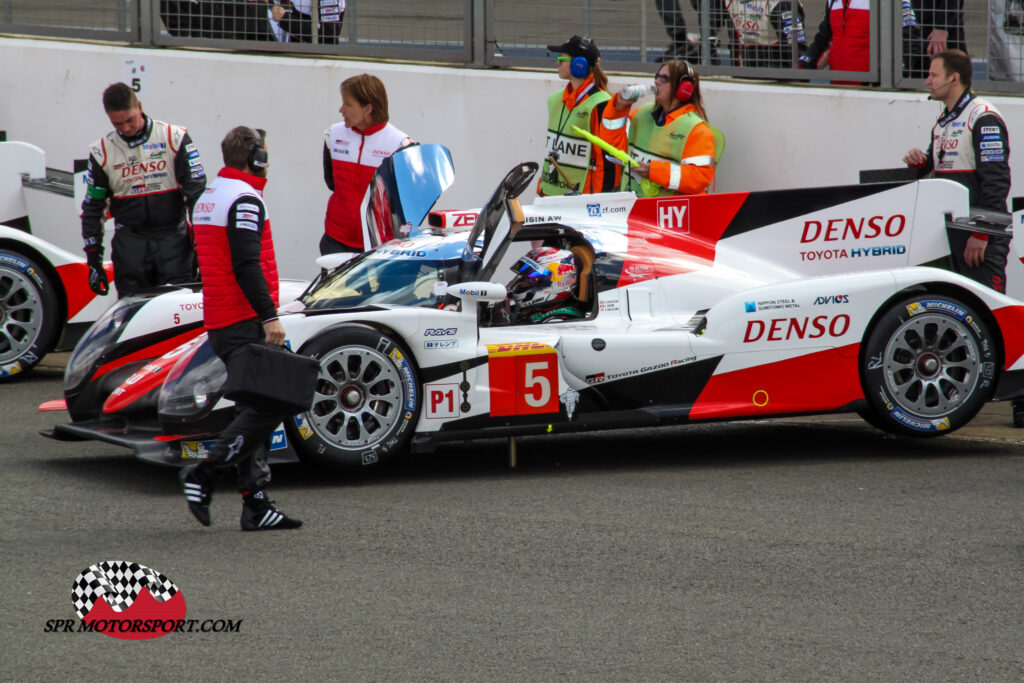 Sébastien Buemi, Toyota Gazoo Racing, Toyota TS050-Hybrid.