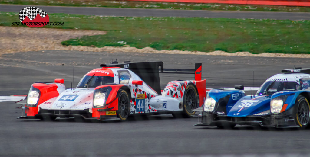 Manor, Oreca 05-Nissan (44) / Signatech Alpine, Alpine A460-Nissan (36).