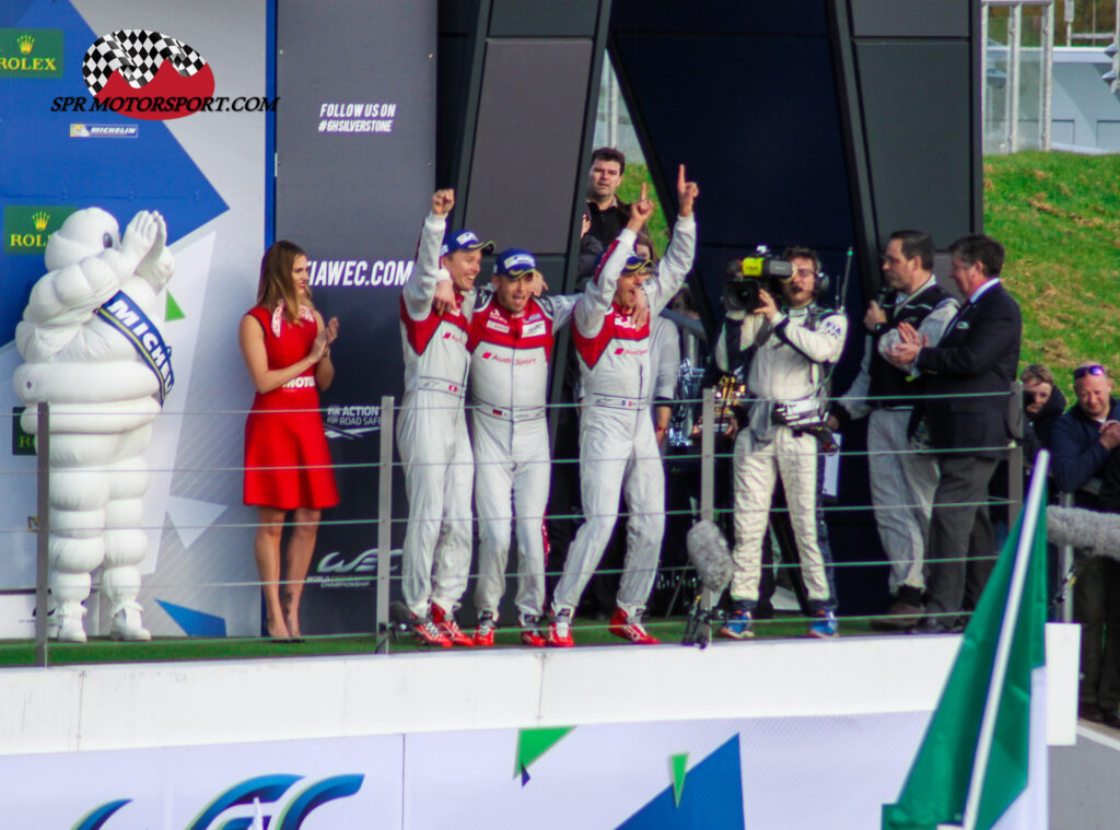 Marcel Fässler / André Lotterer / Benoit Tréluyer, Audi Sport Team Joest, Audi R18 #7.