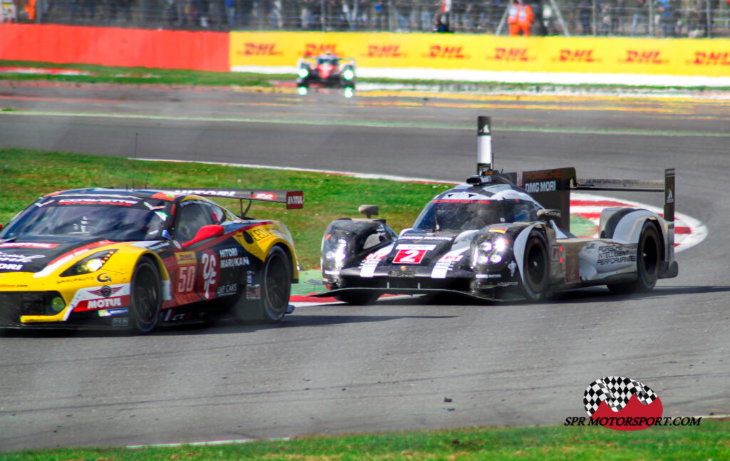 Larbre Competition, Chevrolet Corvette C7 (50) / Porsche Team, Porsche 919 Hybrid (2).