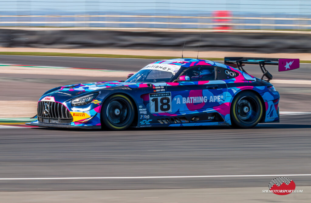 2 Seas Motorsport, Mercedes-AMG GT3 Evo.